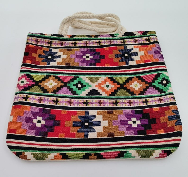 Gobelin Tapestry Patterned Bag